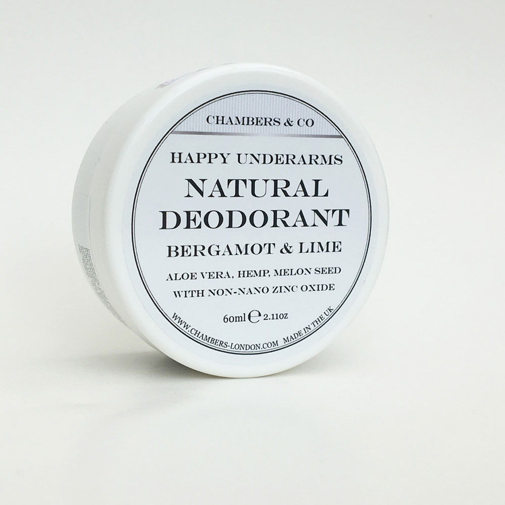 Happy Underarms Deodorant Cream 75ml - Chambers Natural